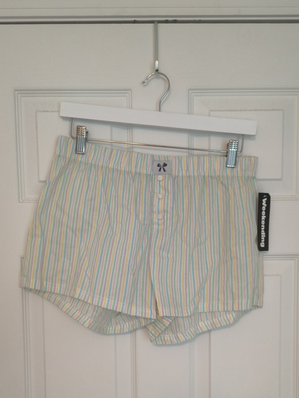 Pastel Stripe Women's Shorts